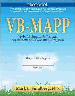 VB-MAPP Protocol 10-Pack-Mark L. Sundberg-Special Needs Project